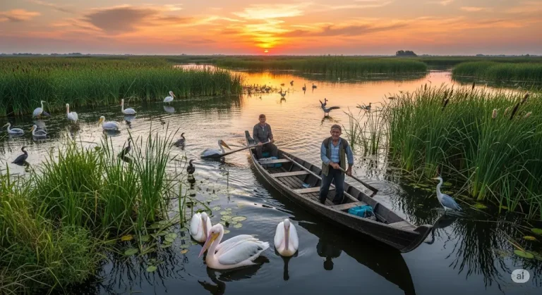 Delta Dunării – paradisul biodiversității României Delta Dunării – paradisul biodiversității României