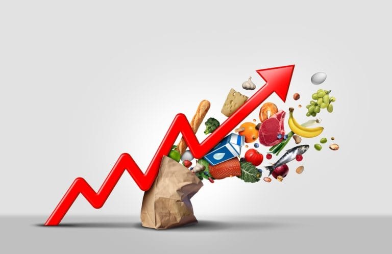 Inflația în România: cum îți protejezi banii în 2025 Rising,Food,Cost,And,Grocery,Prices,Surging,Costs,Of,Supermarket